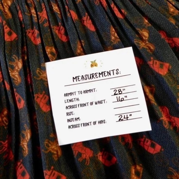 COACH Horse & Carriage Print Skirt Equestrian Equine A-Line Tie Waist Size 8 - Picture 12 of 12